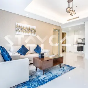  شقة Staycae Homes - Paramount Midtown الإمارات العربية المتحدة